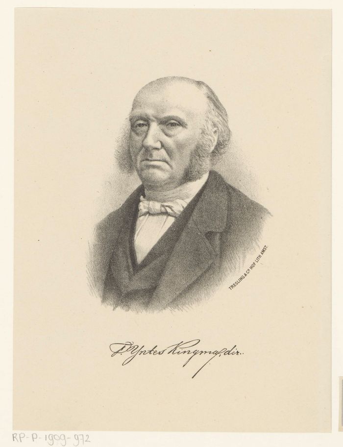 Portret van Fokke Yntes Kingma (Rijksmuseum)