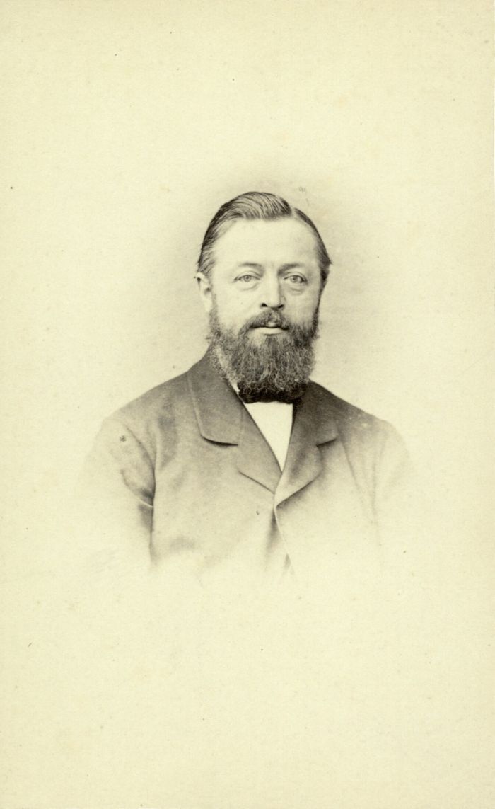 Portret van Ulbo Jetze Heerma van Beyma, omstreeks 1870