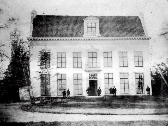 De enige bekende foto van Kingma State, midden 19e eeuw